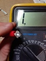 Testing LED with multimeter
