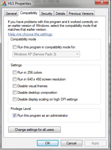 Run as Administrator