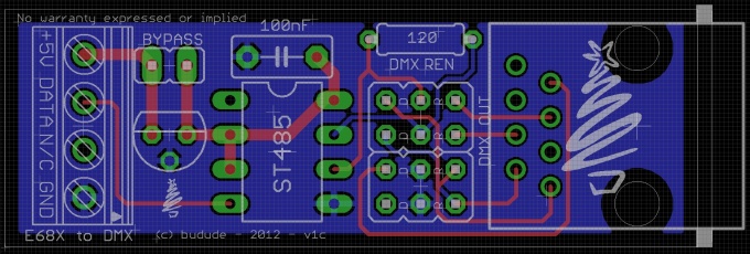 E68X-DMX Schematic