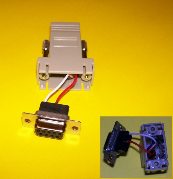 File:RS232 modded DE9-R45 adapter.jpg