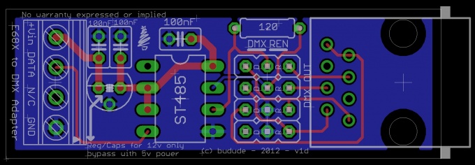 E68X-DMX Schematic